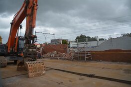 Station Alkmaar-Noord in één weekend geveld door sloophamer