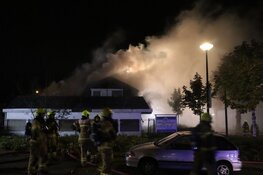 Grote brand in Heerhugowaard