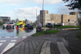 Auto total loss na ongeval op kruispunt Heerhugowaard