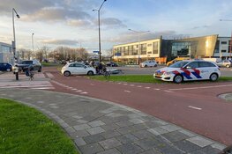 Fietser aangereden op de 'bekende' kruising bij het Station