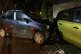 Veel schade na ongeval in Zuid-Scharwoude