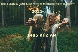 Radio Elvira op oudejaarsavond en komend weekend actief