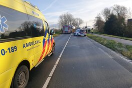 Weg in Heerhugowaard afgesloten na ongeluk