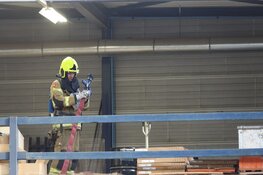 Brand bij aannemersbedrijf in Heerhugowaard