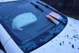 Botsing met vier auto's op de N245 in Alkmaar