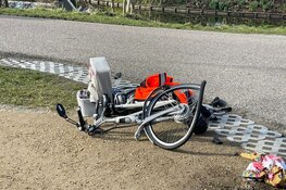 Fietsster gewond in Broek op Langedijk