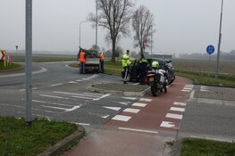 Wielrenner gewond na aanrijding met een auto