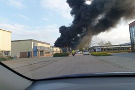 Grote brand in Broek op Langedijk