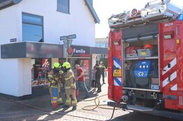 Brand in döner zaak Noord Scharwoude