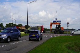 Witte kool op straat na inschattingsfout