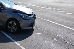 Veel blikschade bij ongeval N245