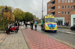 Motorrijder rijdt fietser aan in Heerhugowaard