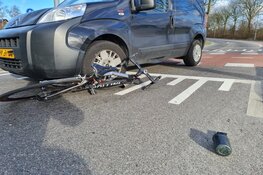 Fietser ernstig gewond bij ongeval Zuid Scharwoude