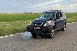 Veel schade bij kop-staartbotsing op N245