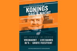 Koningsnacht & Koningsdag vier je natuurlijk op het Raadhuisplein