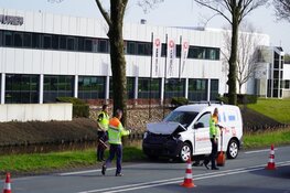 Kop-staartbotsing op N242 bij Heerhugowaard