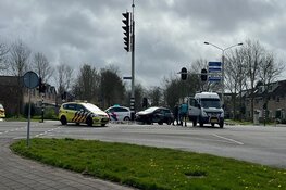 Ongeluk op de Westtangent in Heerhugowaard