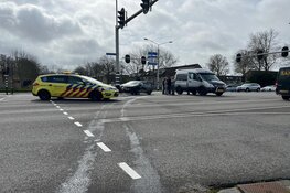 Ongeluk op de Westtangent in Heerhugowaard