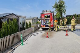Brand op camping in Oudkarspel