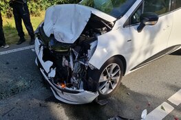 Vier auto&#39;s betrokken hij ongeluk op N245