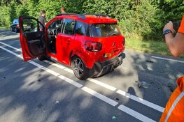 Vier auto&#39;s betrokken hij ongeluk op N245