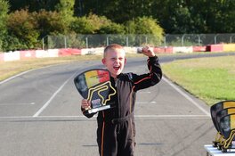 Karter Pieter Appelman laat direct zijn talent zien: rookiekampioen in het NK!