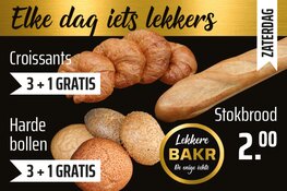 Weekendaanbiedingen van de Lekkere BAKR