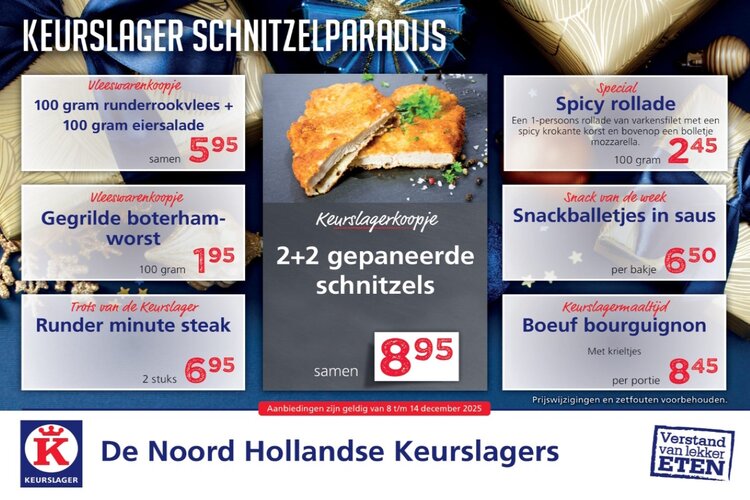 Weekaanbieding bij Ruud Klercq Keurslager