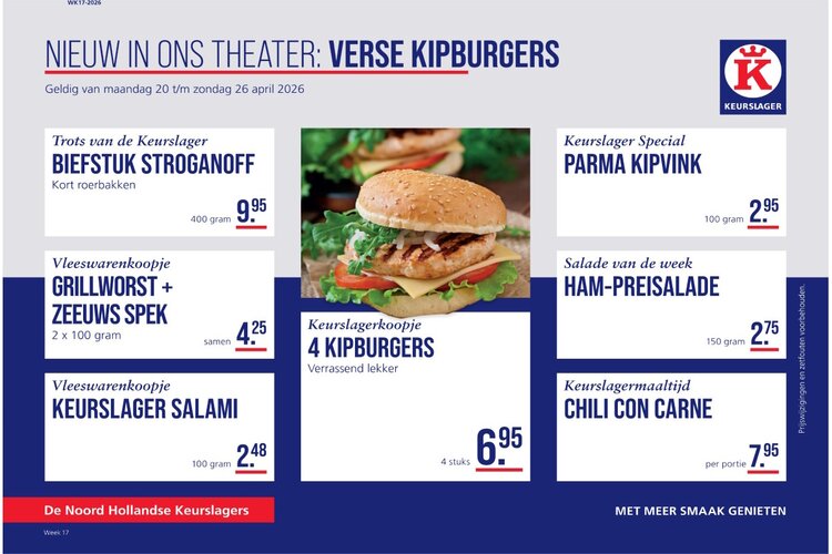 Weekaanbieding bij Ruud Klercq Keurslager