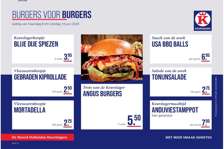 Weekaanbieding bij Ruud Klercq Keurslager