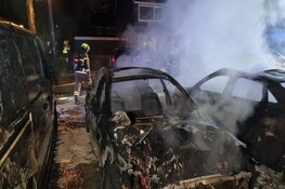 Drie auto's door brand verwoest in Heerhugowaard
