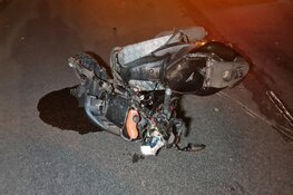 Scooterrijder gewond bij eenzijdig ongeval in Zuid-Scharwoude
