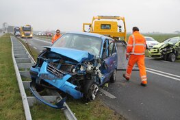 Drie gewonden bij ongeval in Obdam