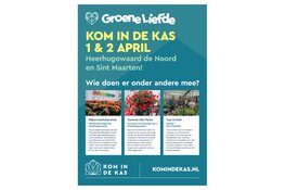 Kom in de Kas op zaterdag 1 en zondag 2 april en ontmoet jouw Groene Liefde!