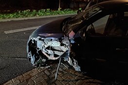 Twee gewonden bij eenzijdig ongeval op Van Veenweg in Heerhugowaard