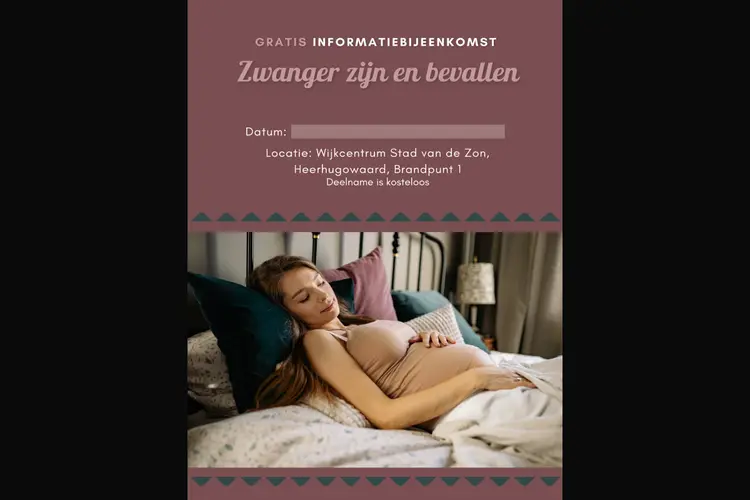 Gratis informatiebijeenkomsten voor zwangere vrouwen