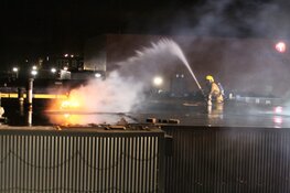 Flinke brand bij sauna in Heerhugowaard