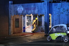 Flinke brand bij sauna in Heerhugowaard