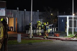 Flinke brand bij sauna in Heerhugowaard