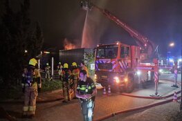 Flinke brand bij sauna in Heerhugowaard