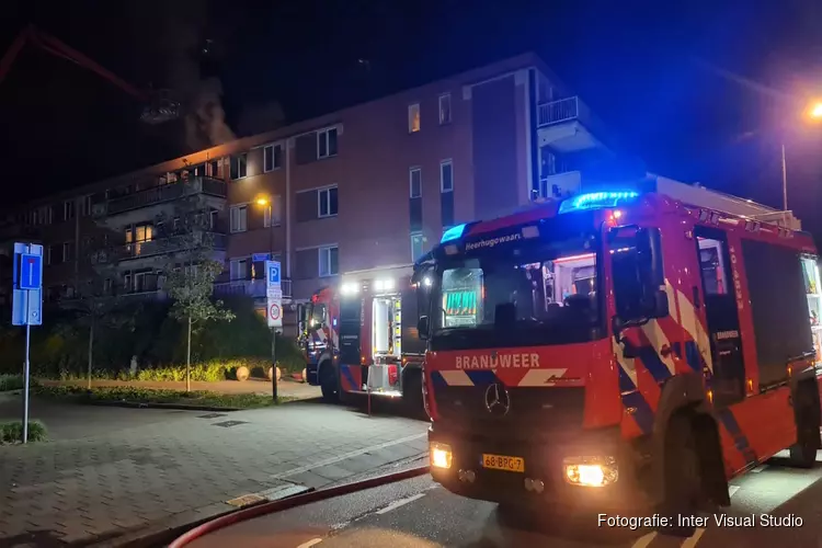 Opnieuw brand in woning Nelson Mandelastraat Heerhugowaard