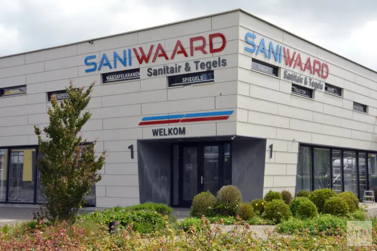 Komende zaterdag feestelijke opening Saniwaard Sanitair en Tegels