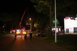 Brand in bedrijfspand op Vossenkoog