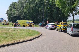 Wielrenner gewond bij ongeval op fietspad