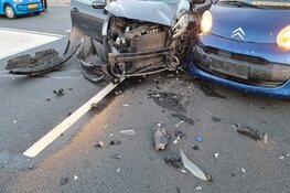 Veel schade bij ongeval op N242