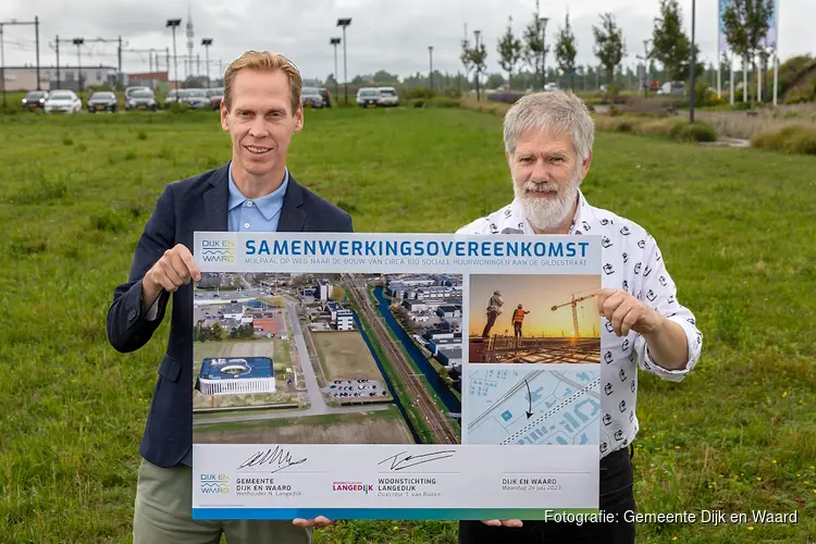 Plan voor circa 100 huurwoningen aan de Gildestraat