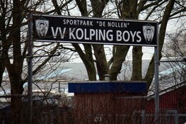 SVW`27 na rust naast Kolping Boys