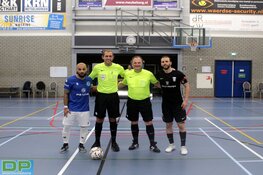 FC Marlène en Os Lusitanos maken reclame voor zaalvoetbal in enerverende remise