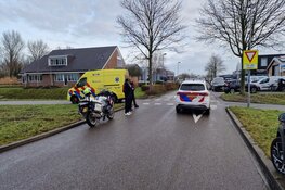 Scooterrijder gewond in Noord-Scharwoude