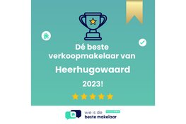 EV Wonen Makelaardij wint award: de beste makelaar van Heerhugowaard 2023!